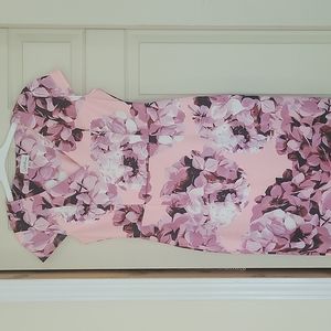 Pink Floral dress